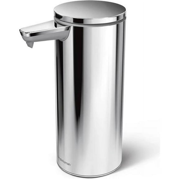 Rechargeable Sensor Pump Liquid Soap & Sanitizer Dispenser with Sample Soap - Polished