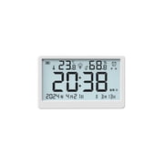 Rechargeable Smart Digital Wall Clock Magnetic Desk Alarm Clock Date Temperature Humidity
