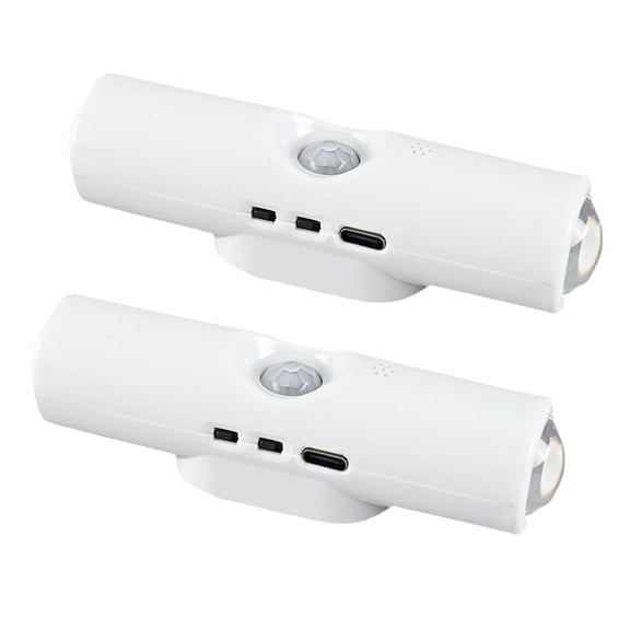 Rechargeable Smart LED Wall Lamp with Motion Sensor & RGB Color Change, Magnetic, Punch-Free Light for Stairs, Cabinets