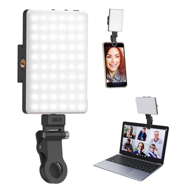 Rechargeable Soft Selfie Light for Phone, Camera, Laptop, 5000mAh