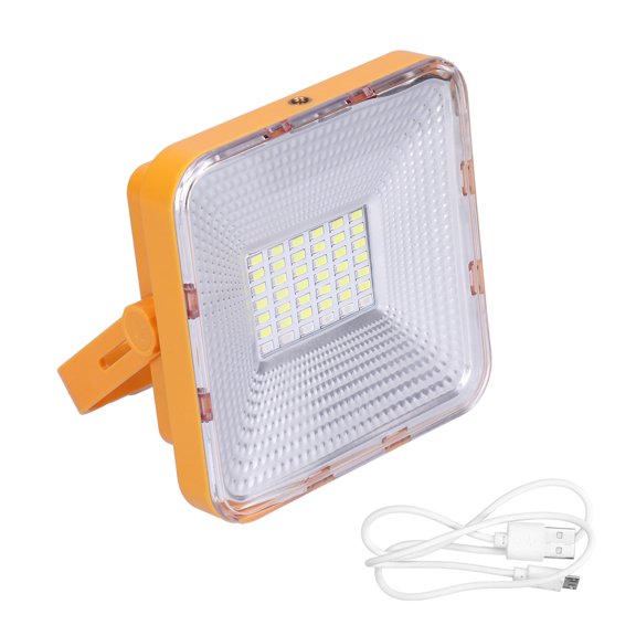 Rechargeable Solar LED Camping Floodlight with Magnet - Handheld Design for Versatile Indoor and Outdoor Use