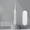 Rechargeable Sonics Toothbrush Bundle for Oral Care, Electric