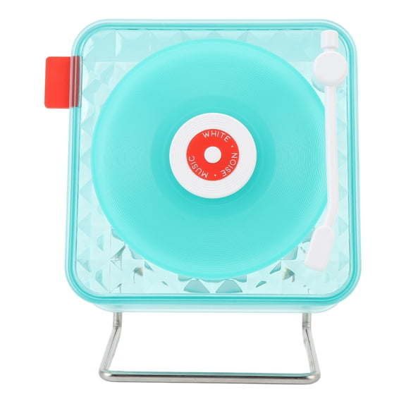 Rechargeable Sound Machine Bluetooth Wireless Speaker with 360° Surrounding Sound & RGB Light - Mint Green (6.7 x 6.7 in)