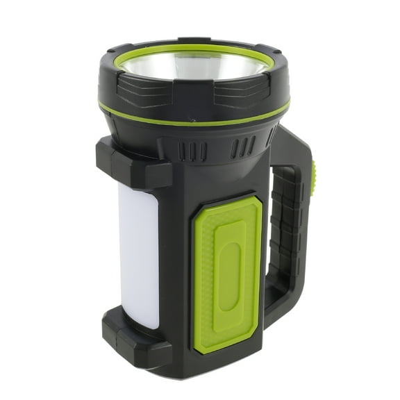 Rechargeable Spotlight,NKTIER Super Bright Handheld Searchlight Rechargeable Waterproof LED Spotlight Flashlight Portable Flashlight with Handle And Side Light