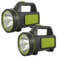 thumbnail image 1 of Rechargeable Spotlight, Super Bright 135000 Lumen LED Flashlight Handheld spotlight Long Lasting Large Flashlight Searchlight IP65 Waterproof, 1 of 12