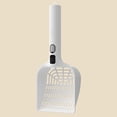 thumbnail image 1 of Rechargeable Spray Litter Scoop for Cats, Cleaning Litter Shovel with Built-In Mist Function for Cat Litter Box Care, Easy Pet Waste Scooping Tool for Home Use White, 1 of 5