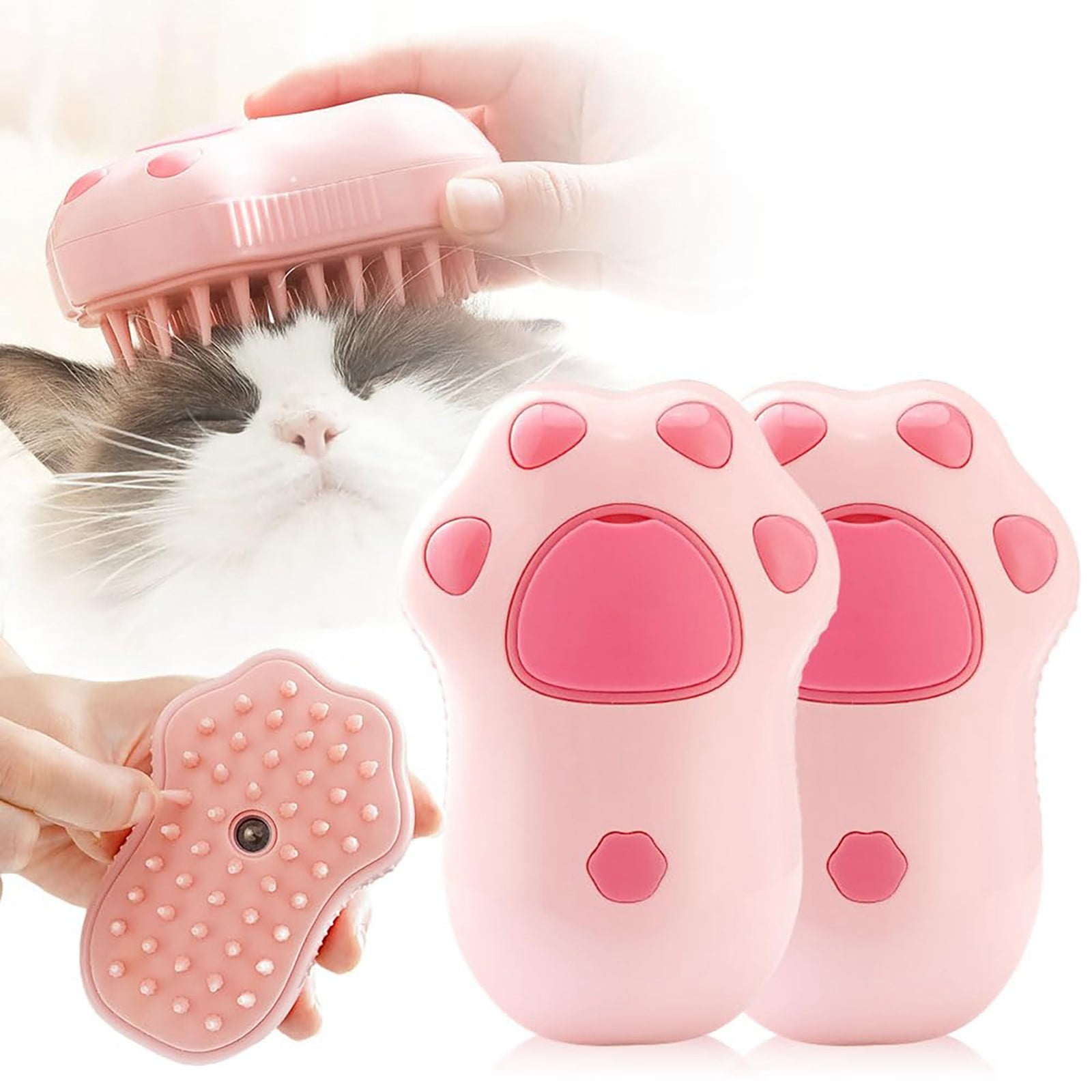 Pet Brushes For Cats Ergonomics Halloween Gifts Rechargeable Steam Pet ...