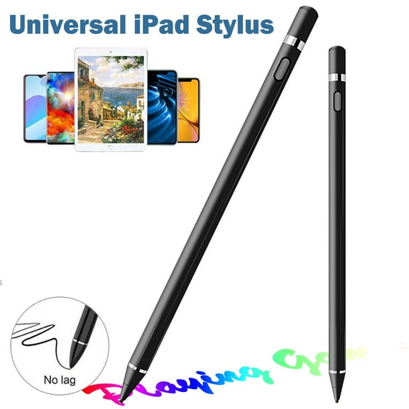 Rechargeable Stylus Pen for Tablet iPad Android Samsung Galaxy Tab Palm Rejection Tilt Draw Write Digital Pencil Fine Tip No Lag Touch Screen Stylus for Notes Art School Office Creator Use