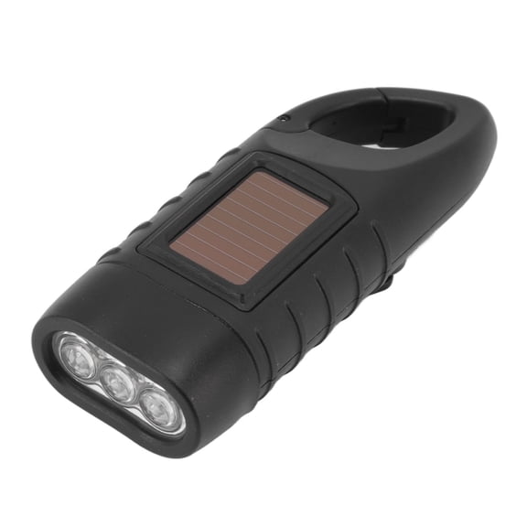 Rechargeable Survival Light for Outdoor Adventures, Camping, Hiking Solar & Hand Crank Flashlight