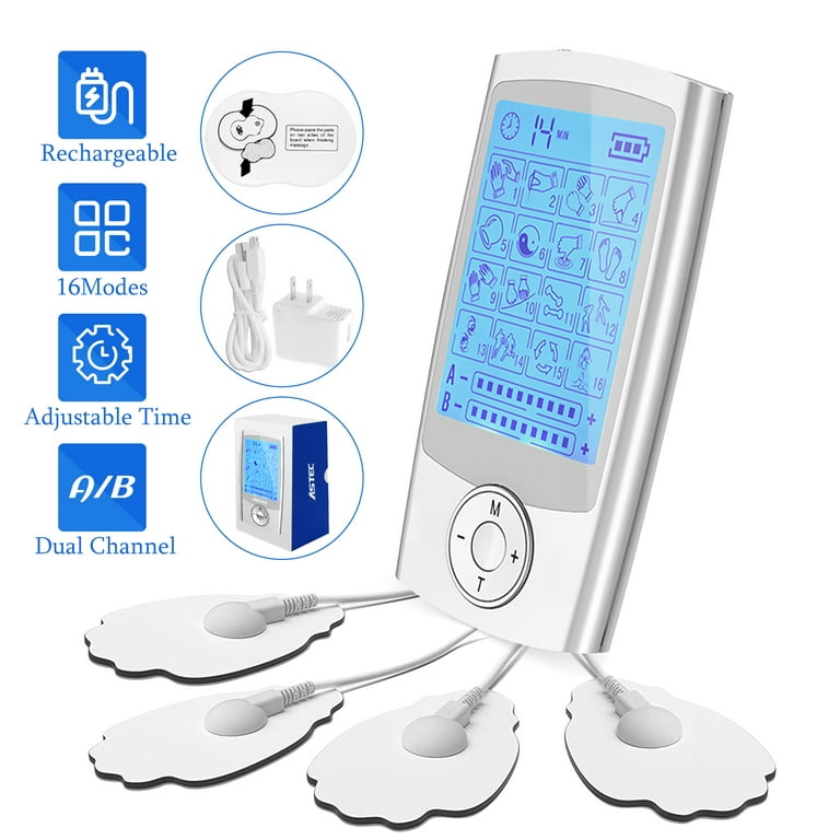 https://i5.walmartimages.com/seo/Rechargeable-Tens-Unit-Muscle-Stimulator-EMS-Dual-Channel-4-Pairs-Reusable-Electrode-Pads-16-Modes-Back-Neck-Pain-Therapy-Management-Pulse-Massager_389f1997-b959-4c3c-91cb-2f460ef8b772.de842e1b527453b4521875bf46eaa5c5.jpeg?odnHeight=768&odnWidth=768&odnBg=FFFFFF