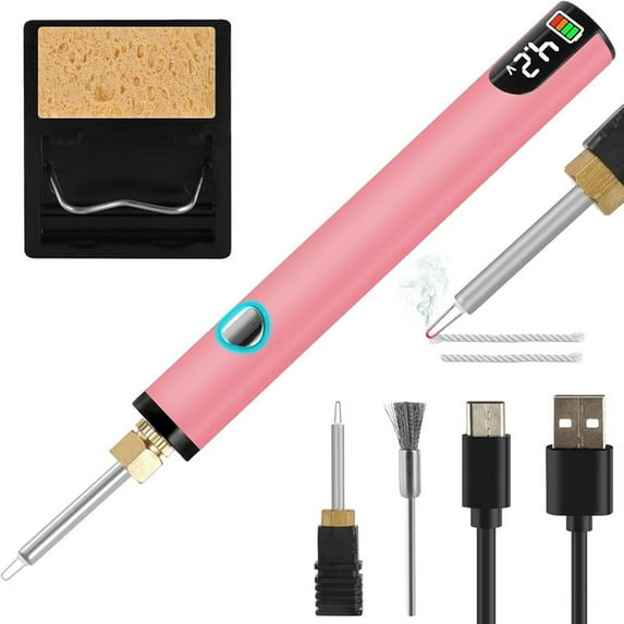 Rechargeable Thread Burner Kit for Jewelry Making,Digital Thread Zapper ...