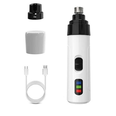 Rechargeable USB Charging Electric Pet Nail Grinder, Silent Groom Pro Nail Grinder, Cordless Silent Groom Pro Nail Grinder for Dogs 1PCS