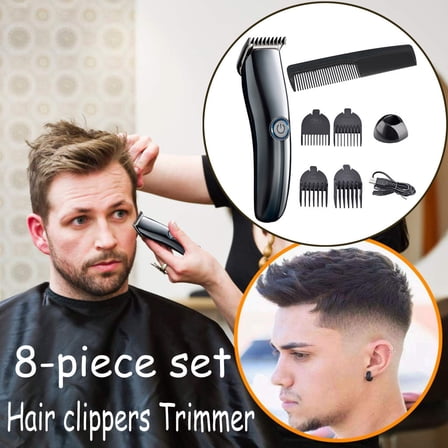 Rechargeable USB Hair Clipper Trimmer with Powerful Motor for Precise Cutting and Styling