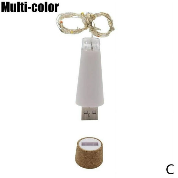 Rechargeable Usb Cork Bottle String Lights