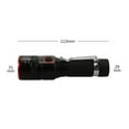 Rechargeable USB Mini Ultra Bright LED Torch With Beam Focusing