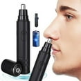 thumbnail image 1 of Rechargeable USB Nose Ear Hair Trimmer for Men Grooming Personal Care Device with Precision, 1 of 7