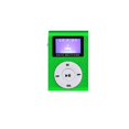 thumbnail image 1 of Rechargeable USB Support 32GB Micro SD TF Card Slot Music Media MP3 Player LCD Screen Metal Clip GREEN, 1 of 8