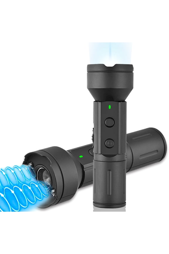 Rechargeable Ultrasonic Dog Bark Deterrent Device, Effective Anti Barking Solution for Dogs, 50FT Range, Safe for Dogs and Humans, Ideal for Indoor and Outdoor Use, Training and Behavior Aid