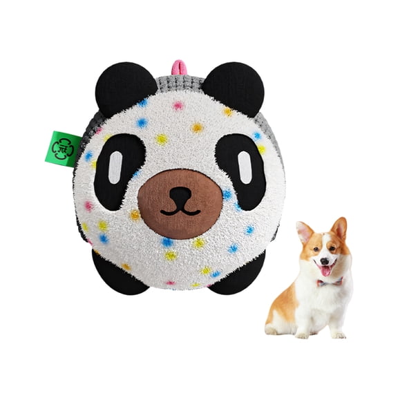 Rechargeable Vibrating Plush Hamster Toy with Bounce Sound for Cats and Dogs Interactive