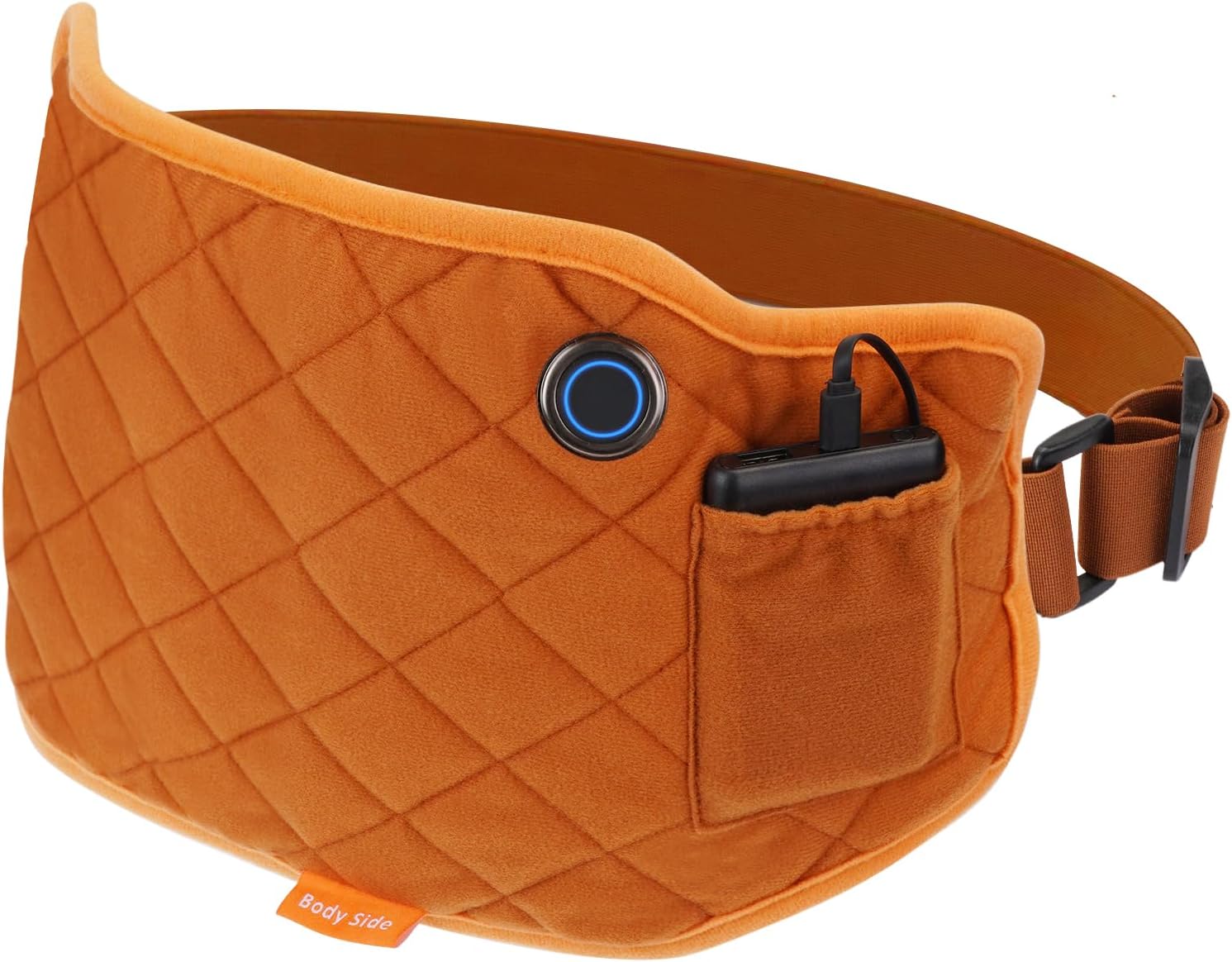 Rechargeable Waist Heat Belt Portable Cordless Heating Pad for Back