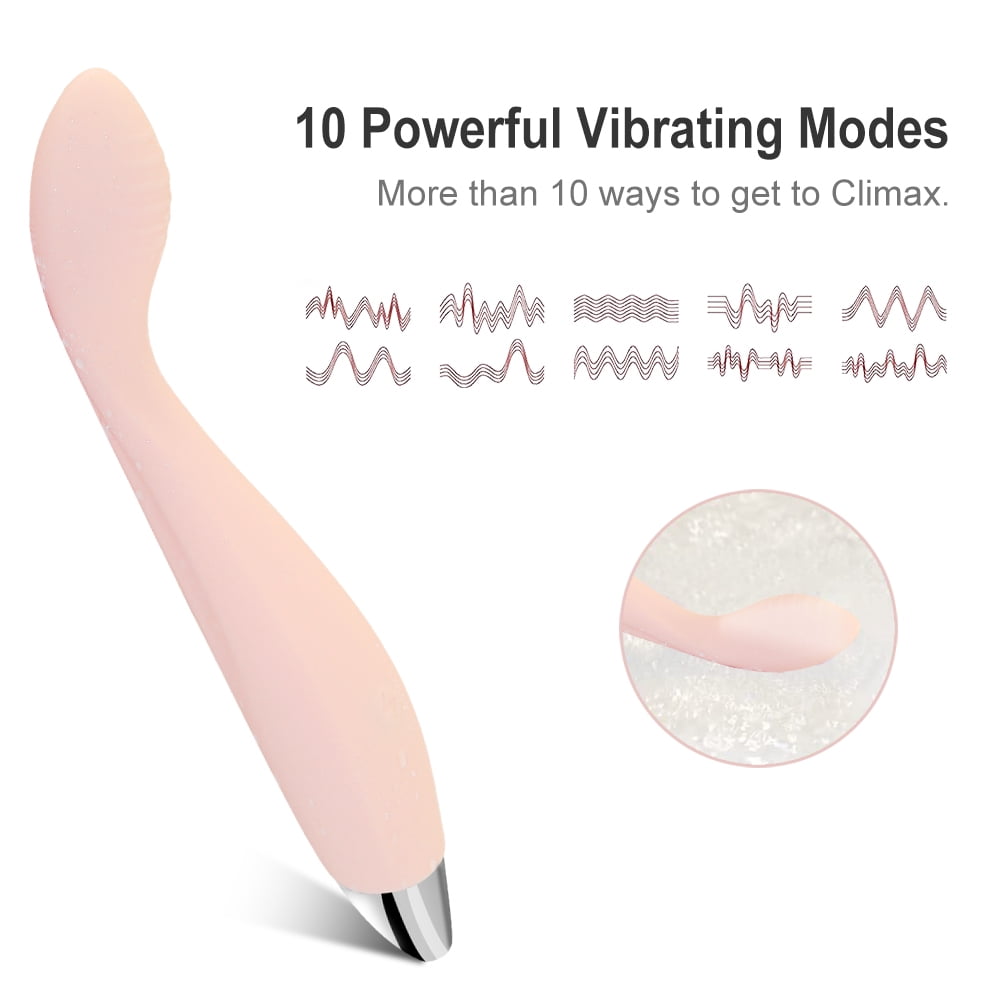 Rechargeable Wand Massager for Women Couple, Electric Handheld Massager, 10 Vibration Modes, Quiet, Waterproof, Cordless, for Neck Shoulder Back Foot Muscle Body Massage, Sport Recovery