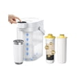thumbnail image 1 of Rechargeable Water Filter Dispenser, 5-Stage Long-Life Instant Electric Pitcher, Reduces 70+ Contaminants, Softens Water, 15-Cup Portable Countertop System, 1 of 10