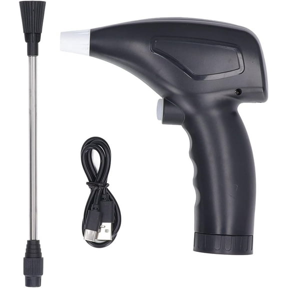 Rechargeable Watering Sprayer, Electric Sprayer Watering Wand with 6.6 FT Hose, Rechargeable and Portable Spray Wand for Weeding, Watering, Household Cleaning