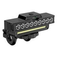 thumbnail image 1 of Rechargeable Waterproof Bicycle Headlight with Horn, 9 LEDs and 7 Modes, IPX5 Waterproof Long Battery Life with Power Display for Efficient Night Riding Cycling Safety, 1 of 7