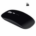 thumbnail image 1 of Rechargeable Wireless Mouse,ZMART 2.4Ghz Silent Computer Office Portable Slim Optical Mouse with USB Receiver Computer Mouse, 3-Level Adjustable DPI for Notebook/PC/Laptop/Computer/Macbook-Black, 1 of 7