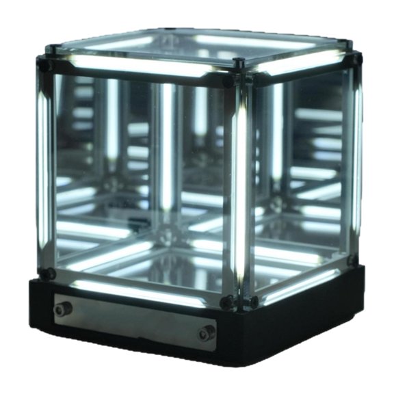 Rechargeable Wireless Square Light Touch Dimmer Adjustable Brightness Acrylic Texture Modern Design Night Lamp