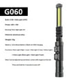 thumbnail image 1 of Rechargeable Work Light, 360° Rotate Design, Magnetic LED Work Light Foldable Flashlight,5 Lighting Modes,Mechanic Light, Portable Outdoor Lamp for Car Repair,Camping, Emergency, 1 of 5