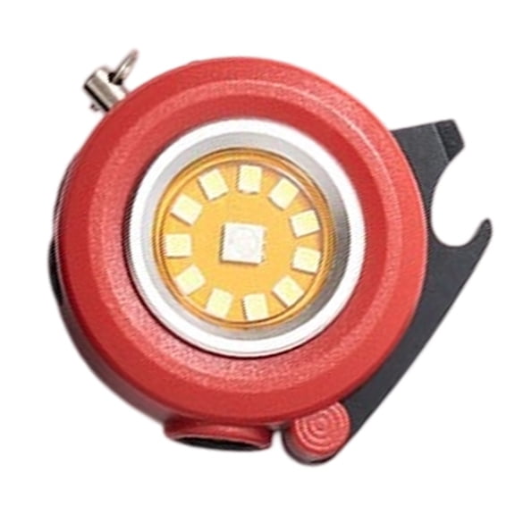 Rechargeable Work Light Keychain Flashlight Led Mini Pocket Light Magnetic Clip