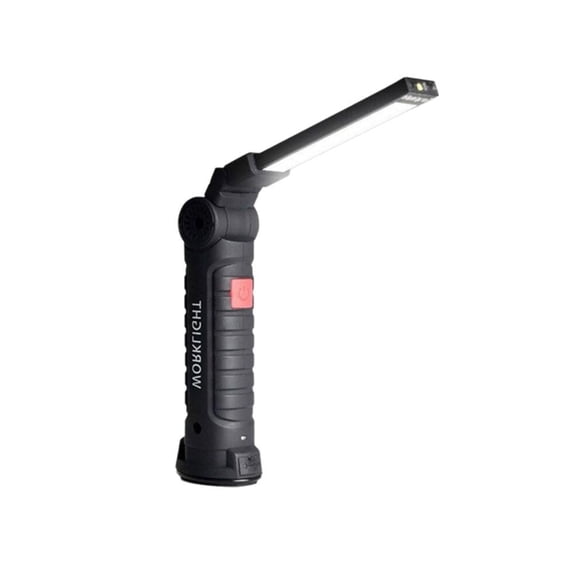 Rechargeable Work Lights LED Torch Work Light BBQ Grilling Accessories with Magnetic Base & Hanging Hook, 360Rotate 5 Modes Magnetic Grill Flashlights for Car Repair Garage Emergency Camping