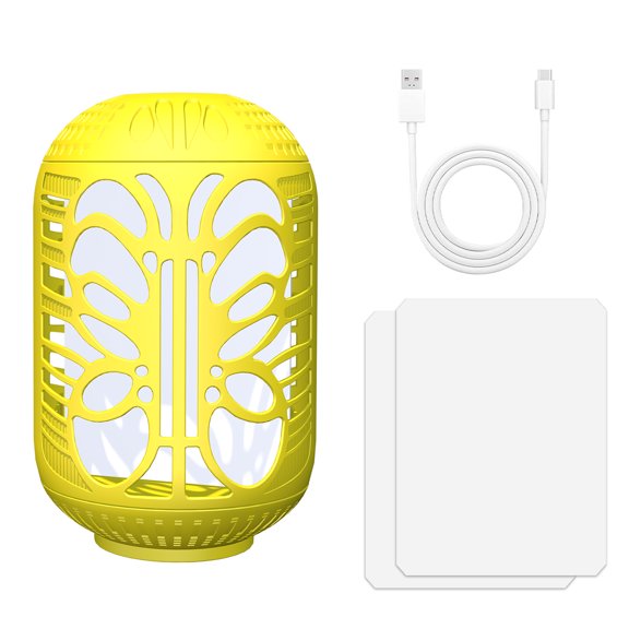 Rechargeable indoor camping dual-purpose double-light sticky trap mosquito killer fly trap insect lamp