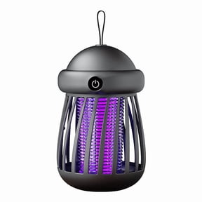 Rechargeable model Indoor Mosquito Killer, Low Power Electronic Mosquito Killer, Fly Trap Household Insect Killer, Bedroom, Kitchen, Living Room Insect Killer lamp Insect Killergrey