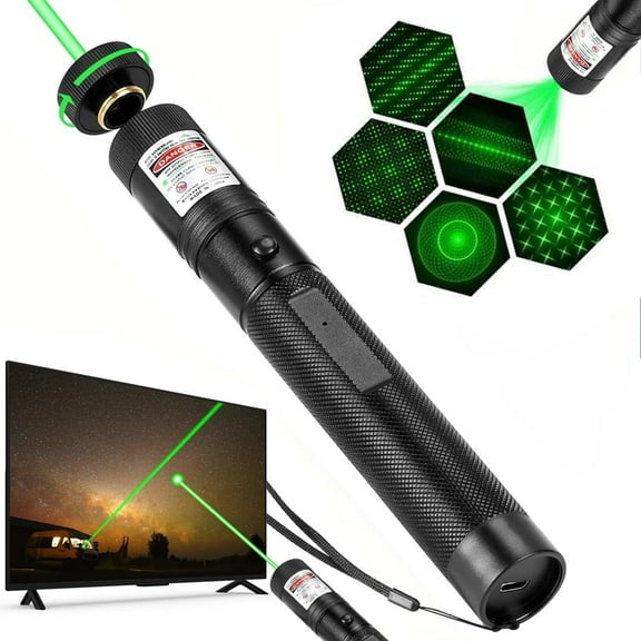 Rechargeable red laser pointer, suitable for TV, LED, LCD screen demonstrations and office outdoor structures, red light