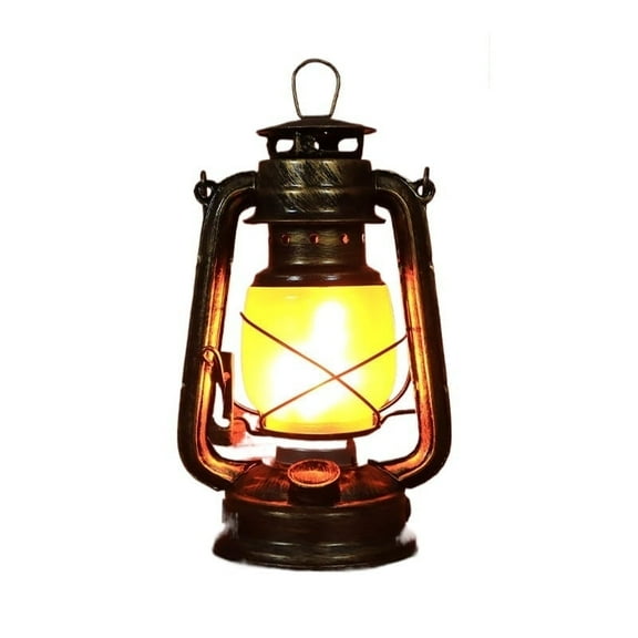Rechargeable table lamp outdoor retro lantern