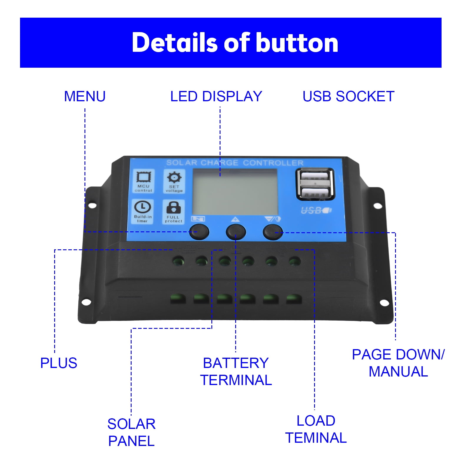 Recharger,Watt 12 Volt 20 Watt 12 300w 60a Pwm Kit Waterproof Solar 12 Volt Solar With Silicon Solar 60a Pwm Rv/camper/vehicle/caravan Panel And 300w And 300w 60a Panel With Silicon Dsfen