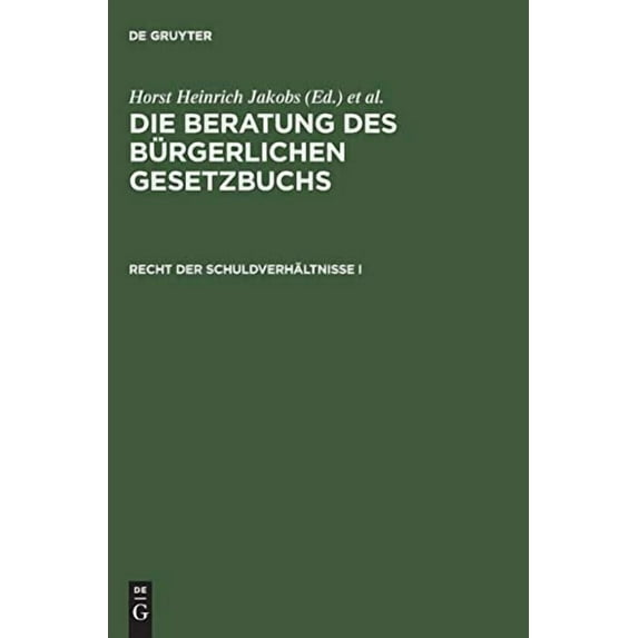Recht Der Schuldverhältnisse I: §§ 241 Bis 432 (Other)