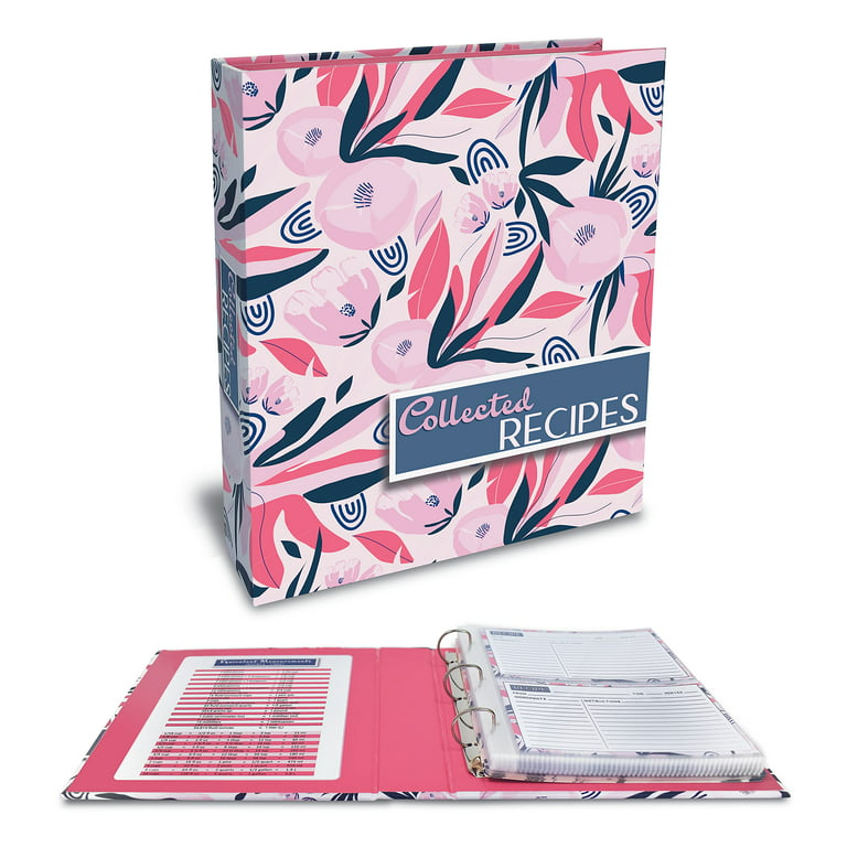 Quality 4x6 Cook with Love Recipe Card Binder