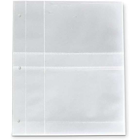 Recipe Card Sheet Protectors