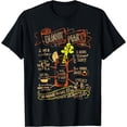 thumbnail image 1 of Recipe Cocktail Bloody Mary Perfect Gift T-Shirt Black Small, 1 of 4