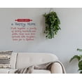 thumbnail image 1 of Recipe For Happy Home Wall Art Decals For Kitchen Vinyl Lettering Stickers 23x19.5-Inch Deep Blue/Red, 1 of 7