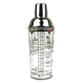 thumbnail image 1 of 16 ounce Wine Recipes Printed Glass Cocktail Shaker QGM22651, 1 of 6