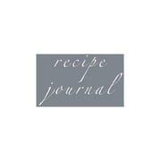 Recipe Journal, Hardcover