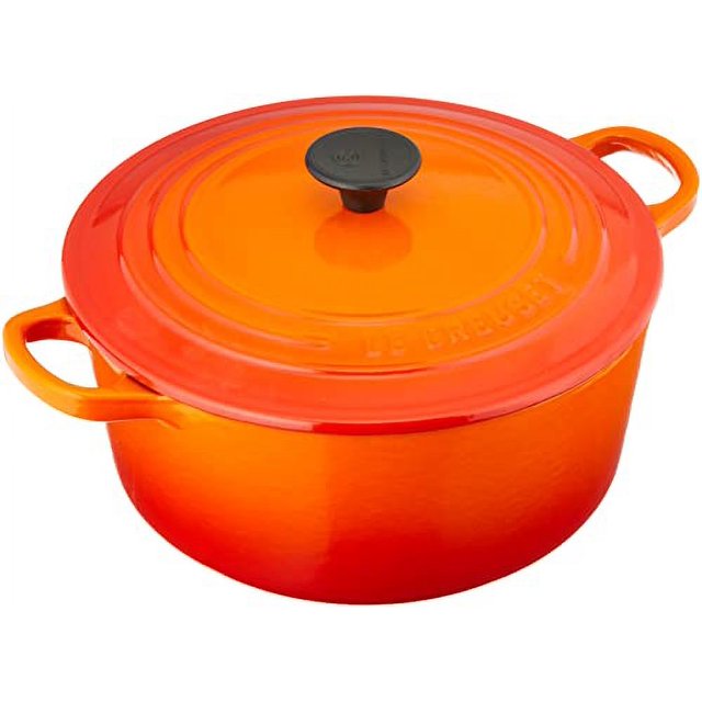 [Recipe book included] Le Creuset cast iron enamel pot doublehanded
