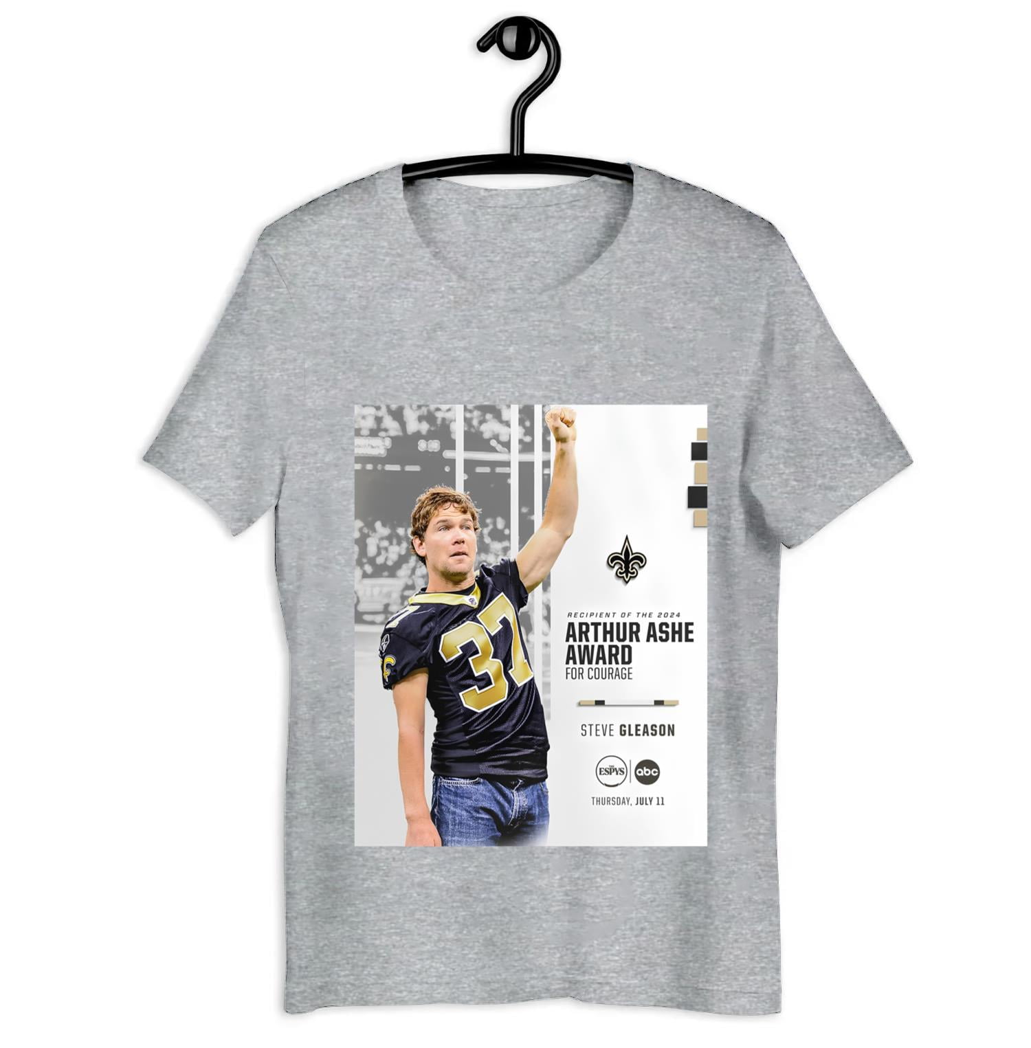 Recipient Of The 2024 Arthur Ashe Award For Courage Steve Gleason Shirt