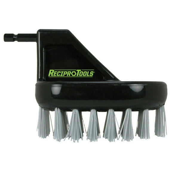 ReciproTools  4 in. Nylon  Offset  Brush  1 pk