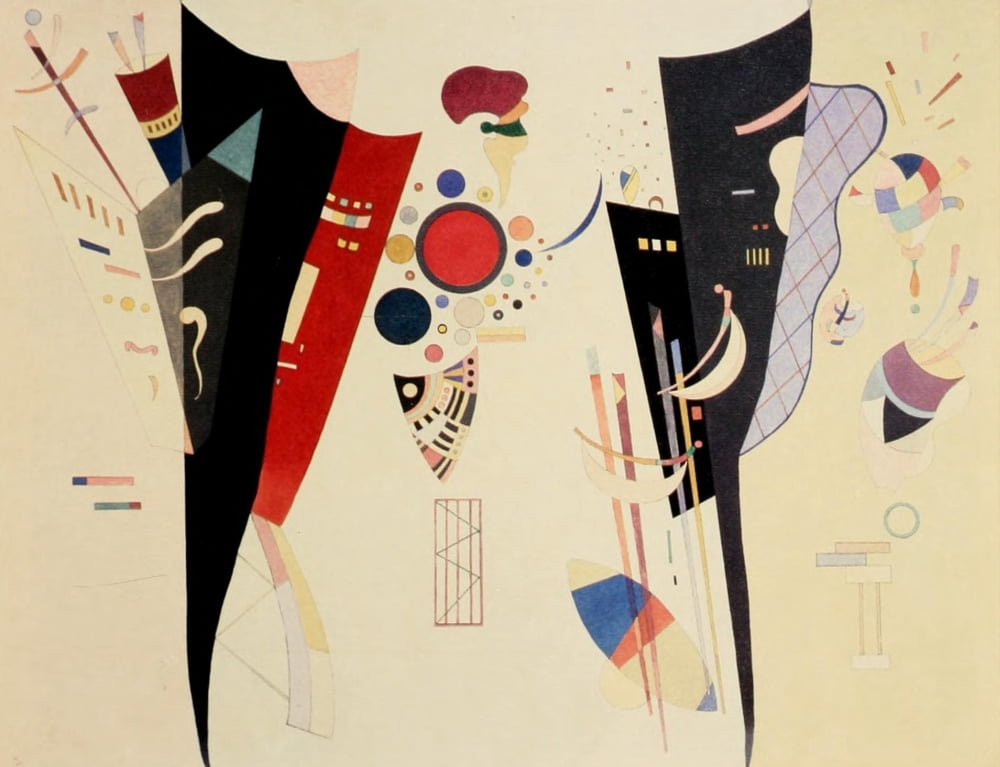 Reciprocal Accord 1941 Canvas Art - Wassily Kandinsky (18 x 24)