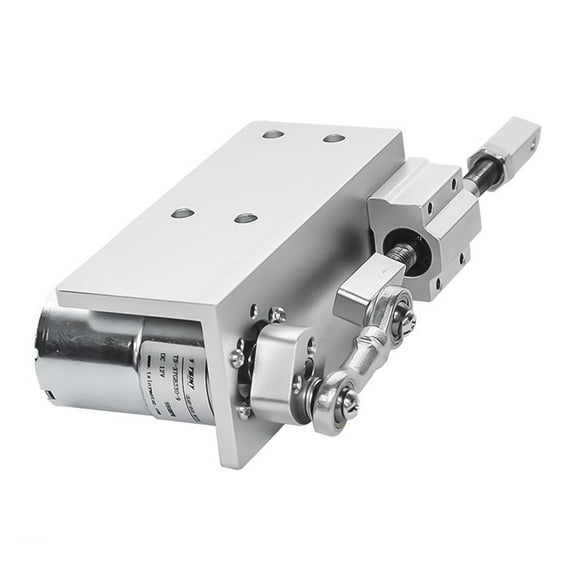 Reciprocating Cycle Linear Actuator DC Gear Motor 12V 24V Telescopic Linear Actuator Stroke 12/16/20/25mm Adjustable 5~1000 Rpm ,Against Corrosion